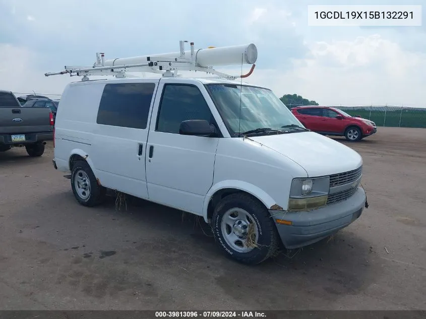 2005 Chevrolet Astro VIN: 1GCDL19X15B132291 Lot: 39813096