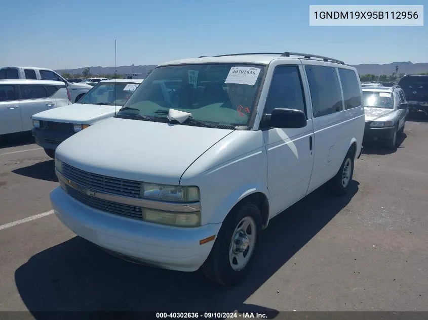 2005 Chevrolet Astro VIN: 1GNDM19X95B112956 Lot: 40302636