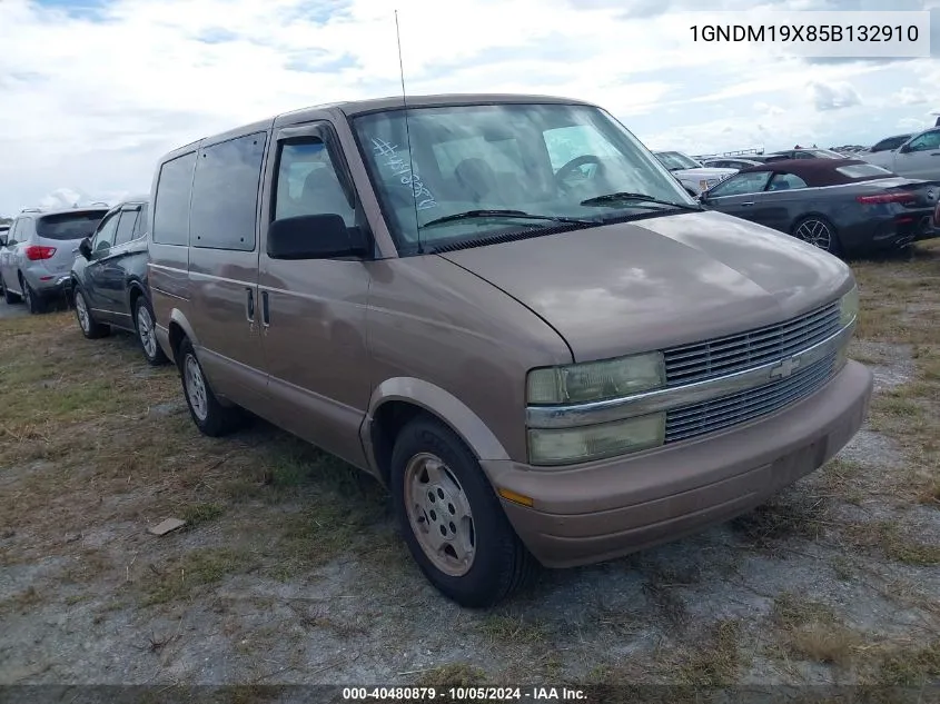 2005 Chevrolet Astro VIN: 1GNDM19X85B132910 Lot: 40480879