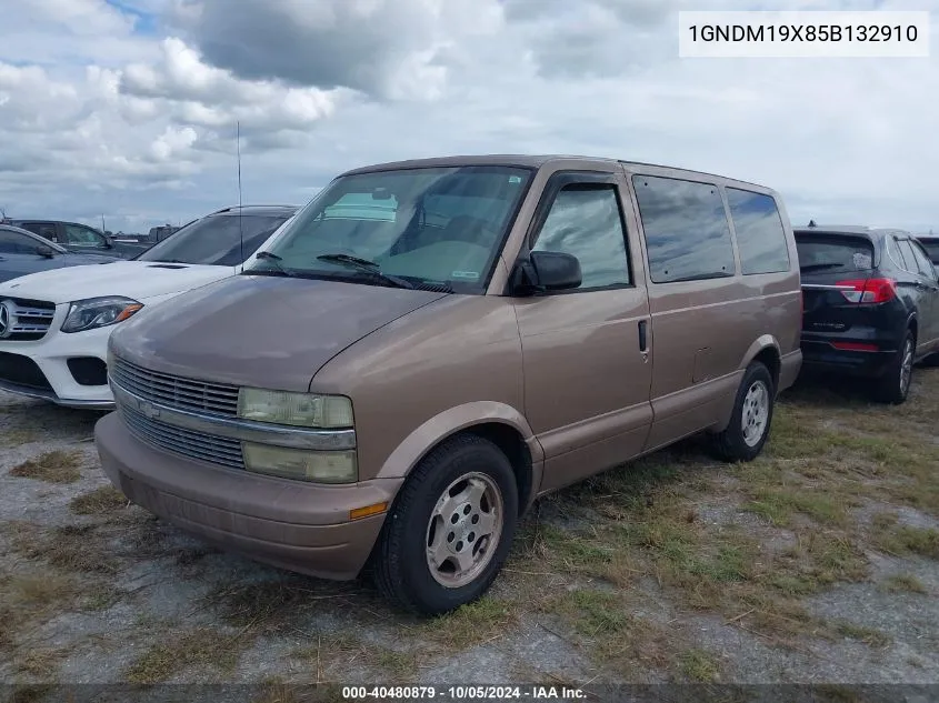 2005 Chevrolet Astro VIN: 1GNDM19X85B132910 Lot: 40480879