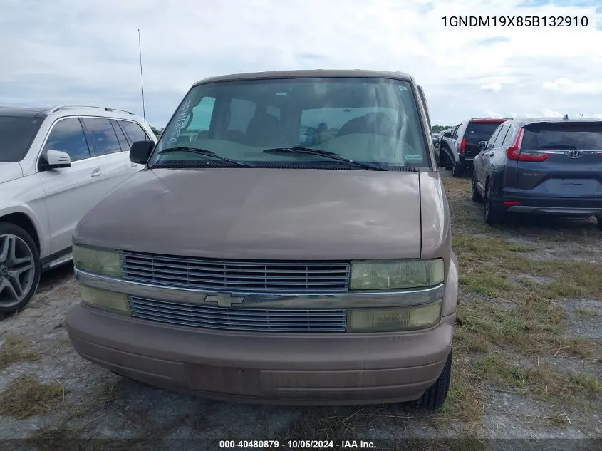 2005 Chevrolet Astro VIN: 1GNDM19X85B132910 Lot: 40480879