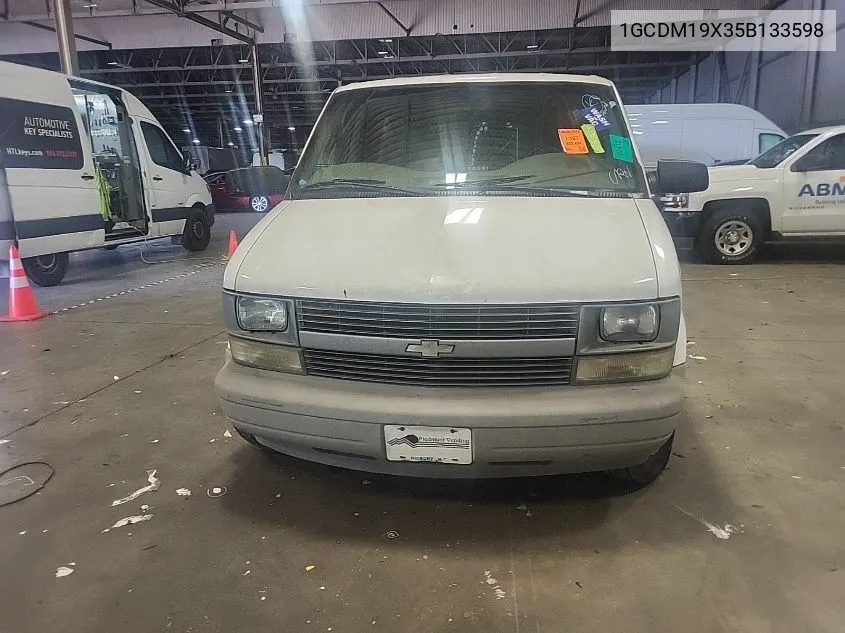 2005 Chevrolet Astro VIN: 1GCDM19X35B133598 Lot: 40599804