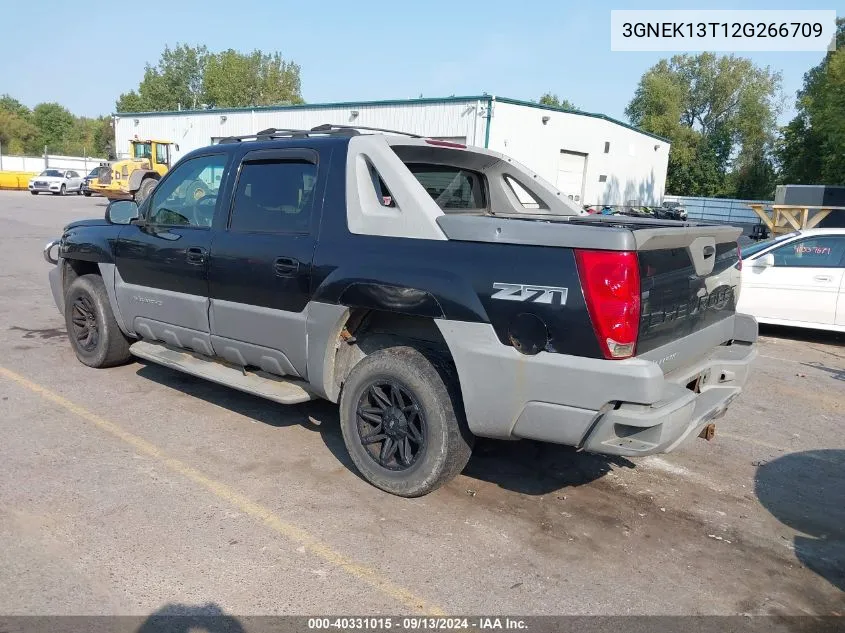 3GNEK13T12G266709 2002 Chevrolet Avalanche 1500