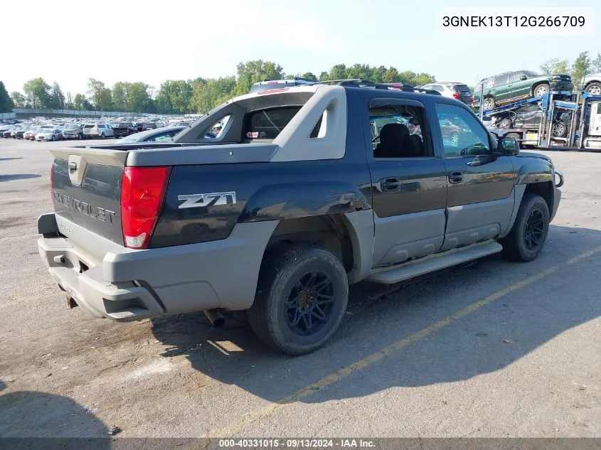 3GNEK13T12G266709 2002 Chevrolet Avalanche 1500