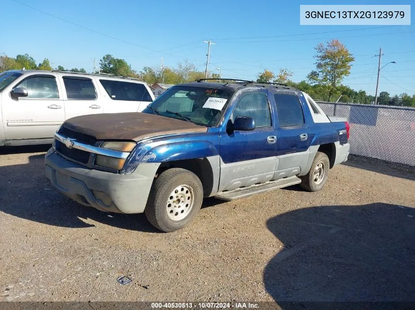 3GNEC13TX2G123979 2002 Chevrolet Avalanche 1500