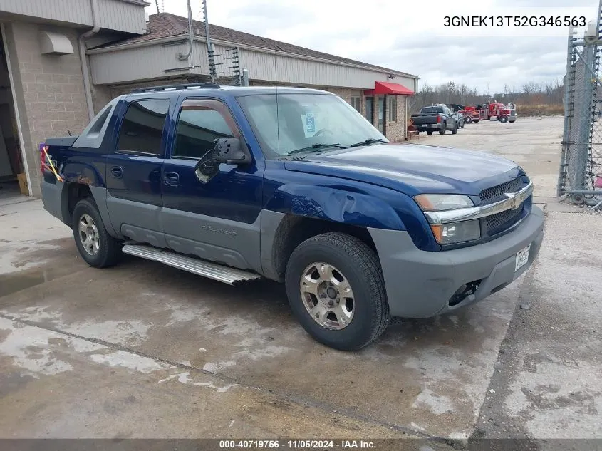 3GNEK13T52G346563 2002 Chevrolet Avalanche 1500