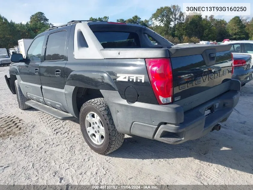 3GNEC13T93G160250 2003 Chevrolet Avalanche 1500