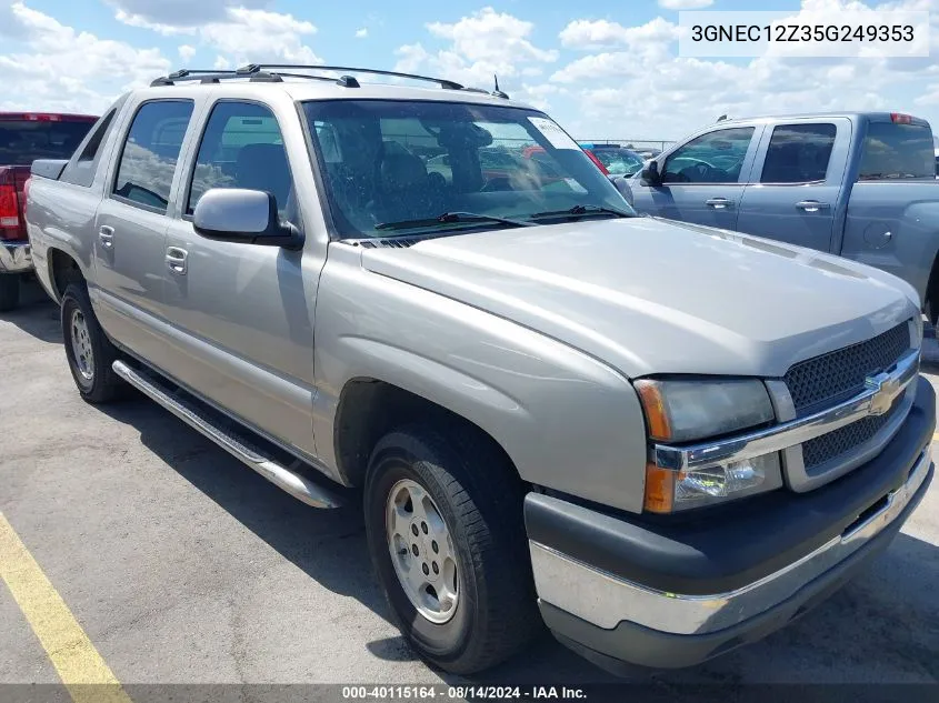 2005 Chevrolet Avalanche 1500 Lt VIN: 3GNEC12Z35G249353 Lot: 40115164