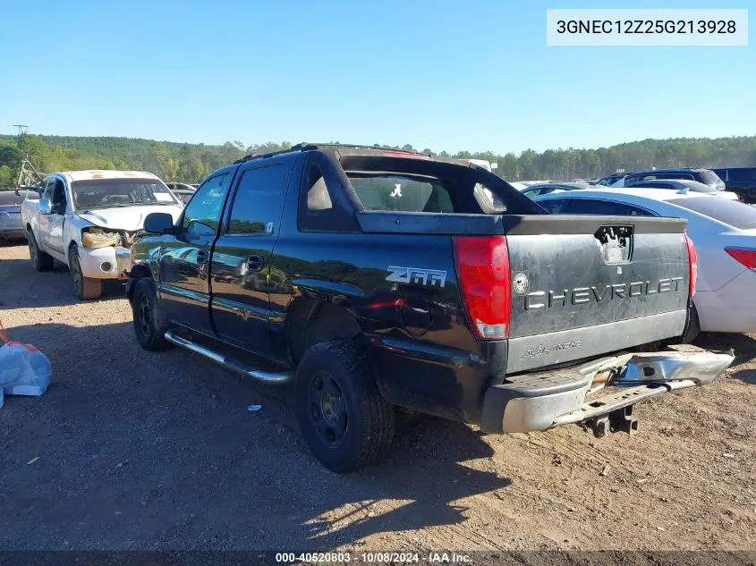 3GNEC12Z25G213928 2005 Chevrolet Avalanche C1500