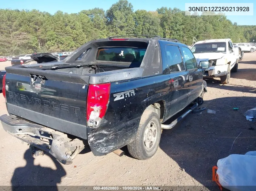 3GNEC12Z25G213928 2005 Chevrolet Avalanche C1500