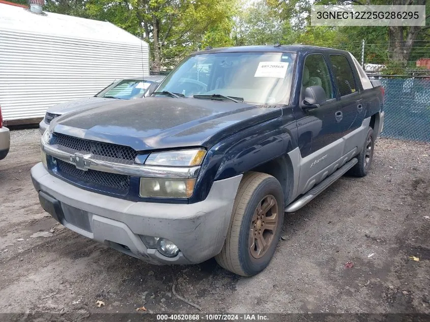 2005 Chevrolet Avalanche 1500 Ls VIN: 3GNEC12Z25G286295 Lot: 40520868