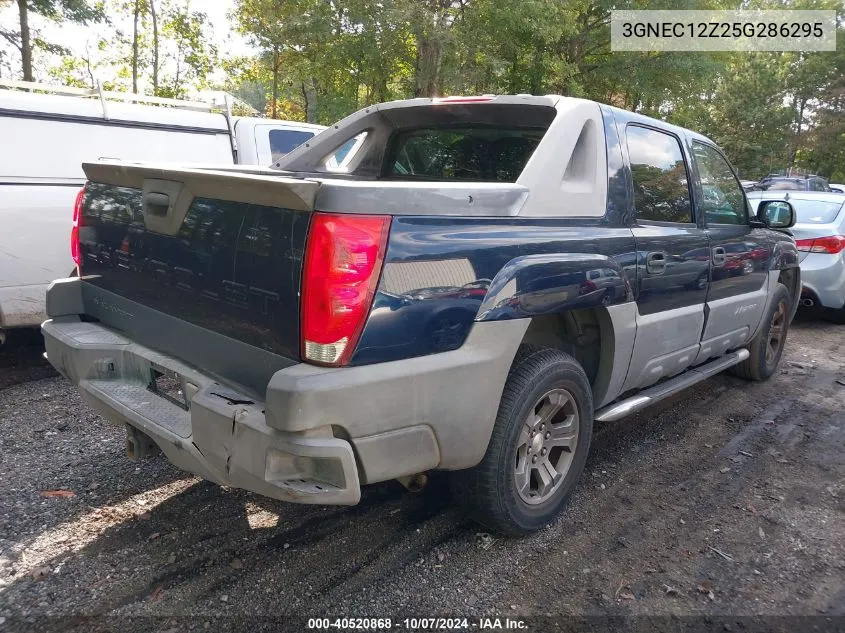 2005 Chevrolet Avalanche 1500 Ls VIN: 3GNEC12Z25G286295 Lot: 40520868