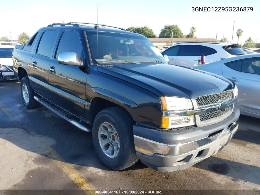 2005 Chevrolet Avalanche C1500 VIN: 3GNEC12Z95G236879 Lot: 40541167