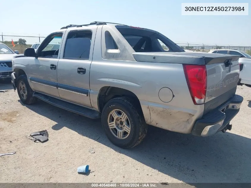 2005 Chevrolet Avalanche 1500 Z66 VIN: 3GNEC12Z45G273984 Lot: 40548465