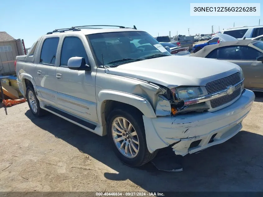 2006 Chevrolet Avalanche 1500 Z66 VIN: 3GNEC12Z56G226285 Lot: 40446834