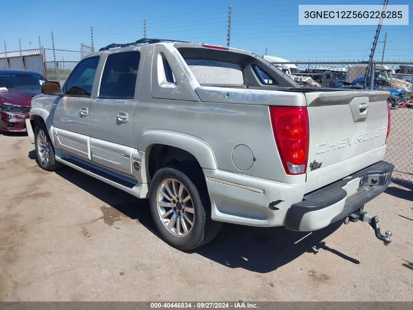 2006 Chevrolet Avalanche 1500 Z66 VIN: 3GNEC12Z56G226285 Lot: 40446834