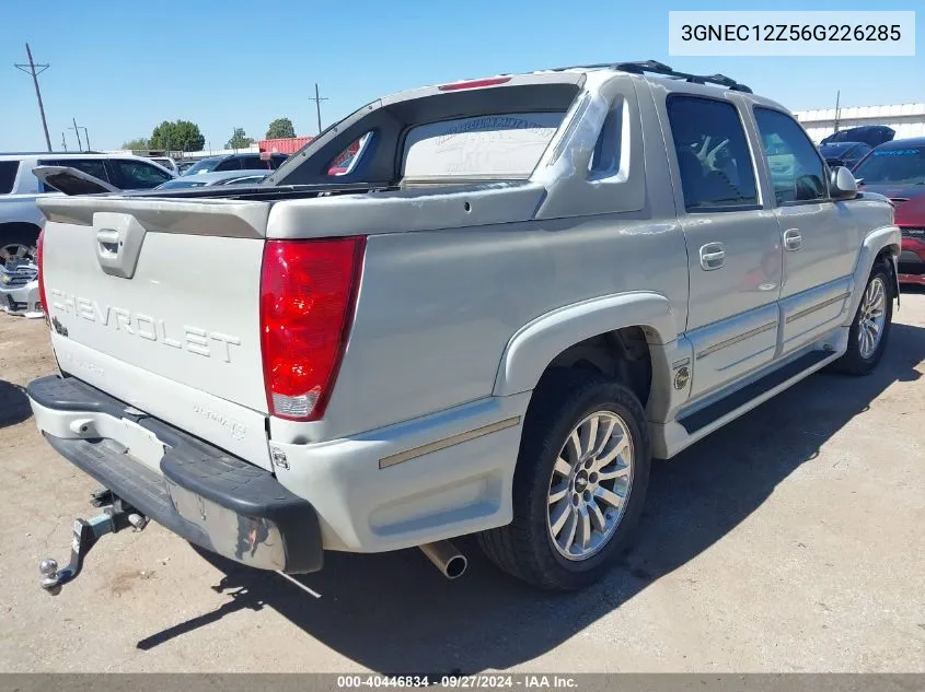 2006 Chevrolet Avalanche 1500 Z66 VIN: 3GNEC12Z56G226285 Lot: 40446834