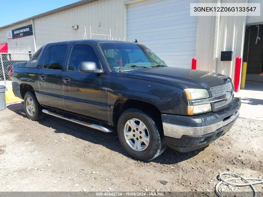 2006 Chevrolet Avalanche K1500 VIN: 3GNEK12Z06G133547 Lot: 40542724