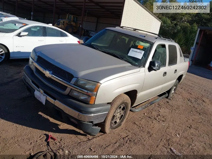 2006 Chevrolet Avalanche 1500 Ls VIN: 3GNEC12Z46G242302 Lot: 40606498