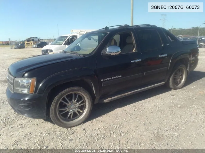 3GNEC12067G160073 2007 Chevrolet Avalanche 1500 Ltz