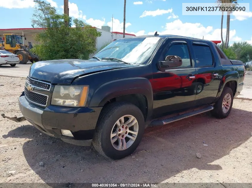 2007 Chevrolet Avalanche 1500 Lt VIN: 3GNFK12377G235090 Lot: 40361054