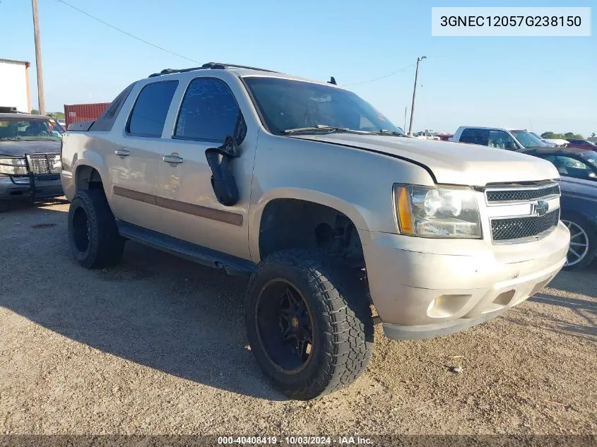 3GNEC12057G238150 2007 Chevrolet Avalanche 1500 Lt