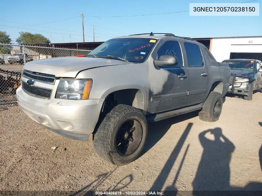 3GNEC12057G238150 2007 Chevrolet Avalanche 1500 Lt