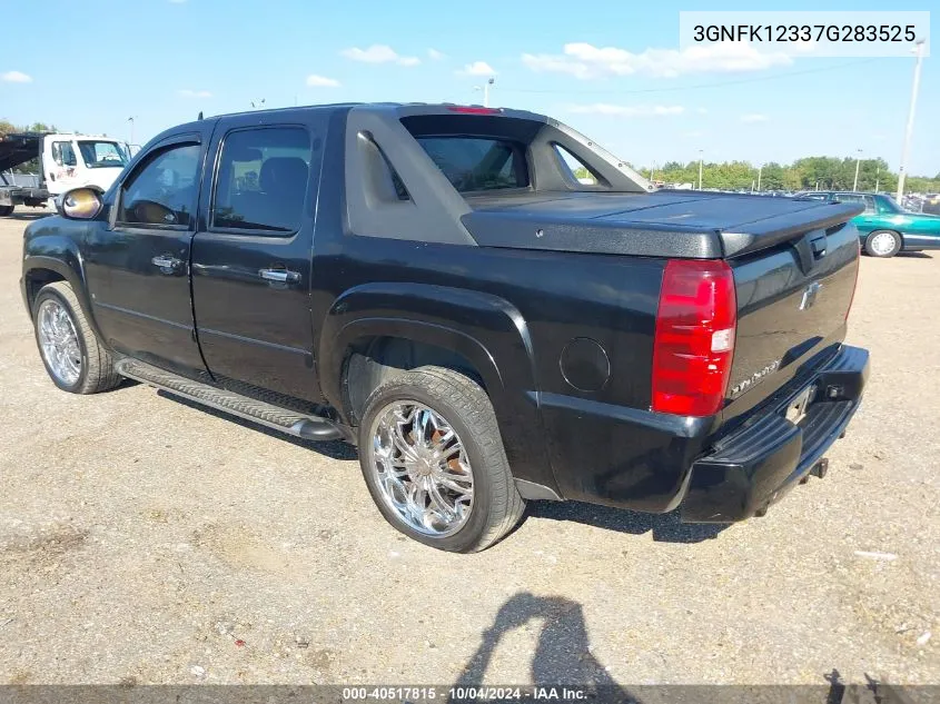 2007 Chevrolet Avalanche 1500 Lt VIN: 3GNFK12337G283525 Lot: 40517815