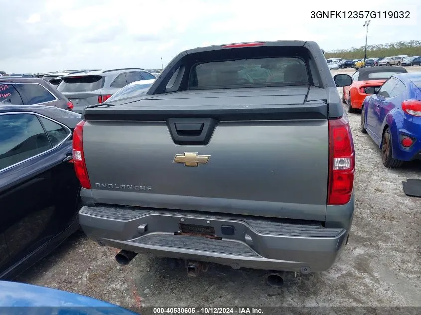 3GNFK12357G119032 2007 Chevrolet Avalanche K1500