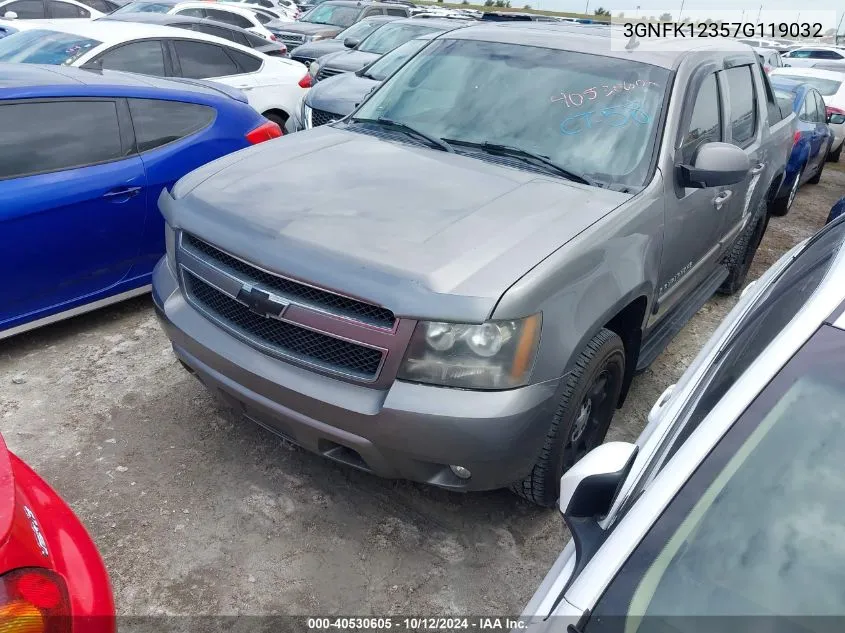 3GNFK12357G119032 2007 Chevrolet Avalanche K1500