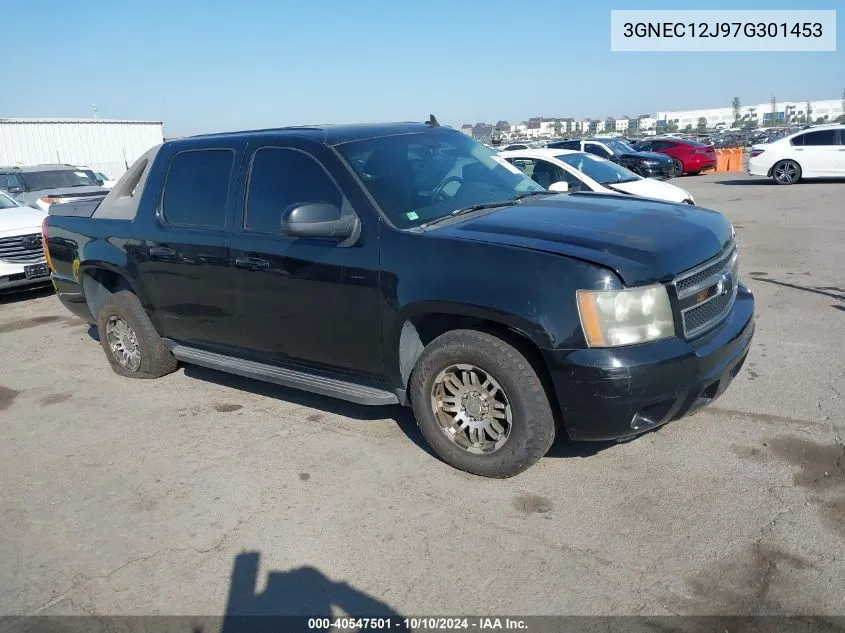 2007 Chevrolet Avalanche 1500 Lt VIN: 3GNEC12J97G301453 Lot: 40547501