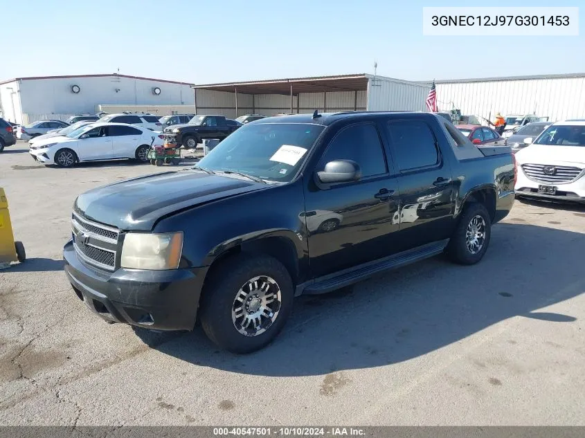 2007 Chevrolet Avalanche 1500 Lt VIN: 3GNEC12J97G301453 Lot: 40547501