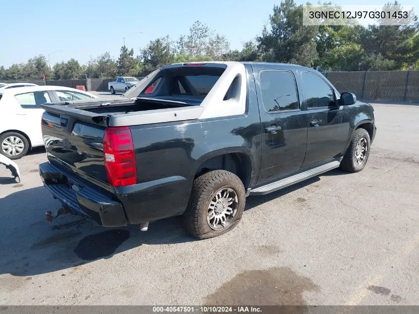 2007 Chevrolet Avalanche 1500 Lt VIN: 3GNEC12J97G301453 Lot: 40547501