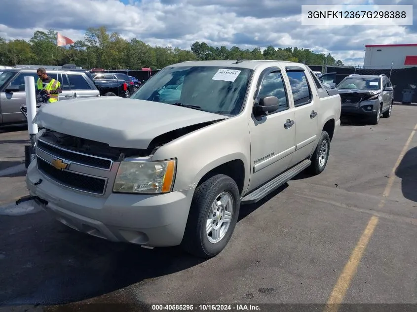 3GNFK12367G298388 2007 Chevrolet Avalanche 1500 Ls/Lt/Ltz