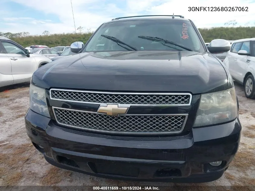 2008 Chevrolet Avalanche 1500 Ltz VIN: 3GNFK12368G267062 Lot: 40511659