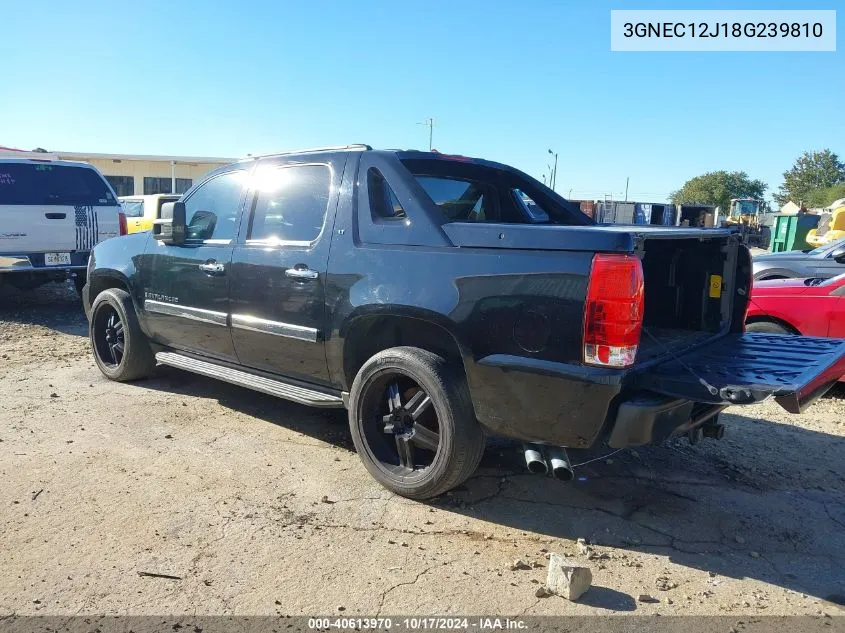 3GNEC12J18G239810 2008 Chevrolet Avalanche 1500 Lt