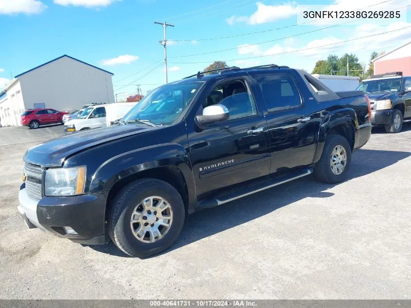 3GNFK12338G269285 2008 Chevrolet Avalanche K1500