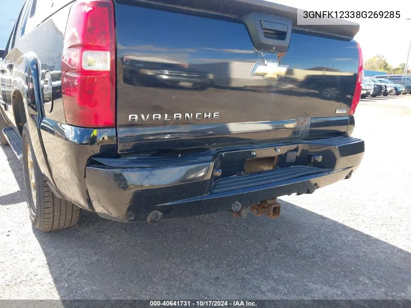 3GNFK12338G269285 2008 Chevrolet Avalanche K1500