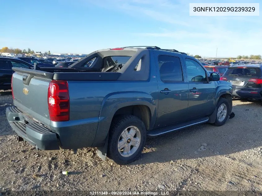 3GNFK12029G239329 2009 Chevrolet Avalanche