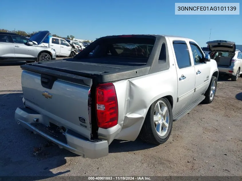 2010 Chevrolet Avalanche 1500 Lt1 VIN: 3GNNCFE01AG101139 Lot: 40901883