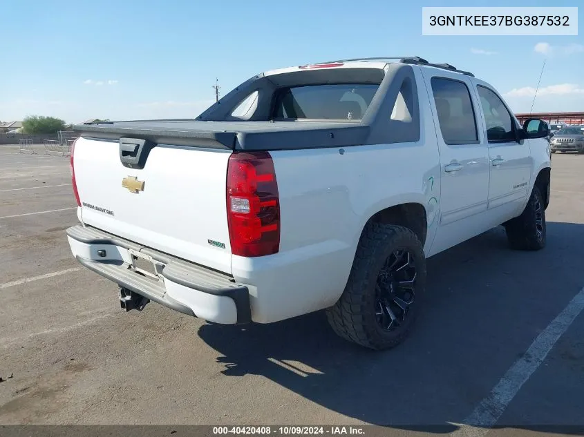 3GNTKEE37BG387532 2011 Chevrolet Avalanche 1500 Ls