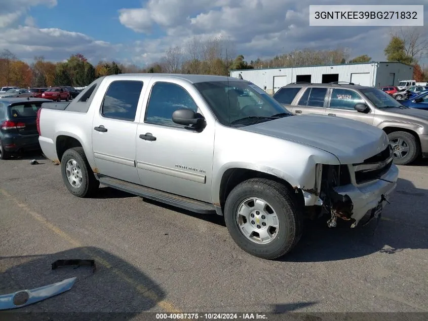 3GNTKEE39BG271832 2011 Chevrolet Avalanche 1500 Ls