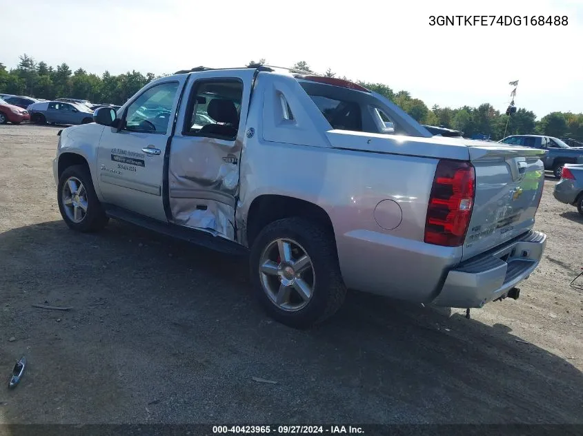 2013 Chevrolet Avalanche Lt VIN: 3GNTKFE74DG168488 Lot: 40423965