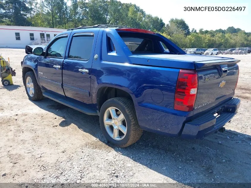 3GNMCFE05DG226497 2013 Chevrolet Avalanche Lt