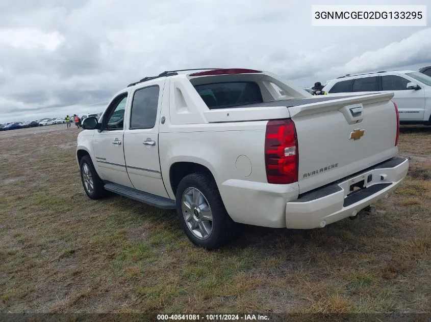 2013 Chevrolet Avalanche Ltz VIN: 3GNMCGE02DG133295 Lot: 40541081