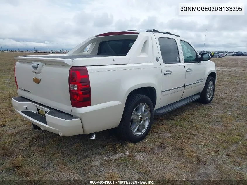 2013 Chevrolet Avalanche Ltz VIN: 3GNMCGE02DG133295 Lot: 40541081