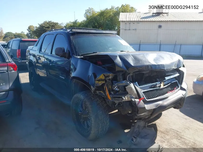 2013 Chevrolet Avalanche Ls VIN: 3GNMCEE00DG294152 Lot: 40618819