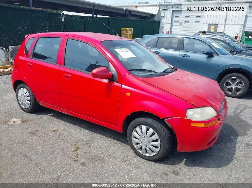 KL1TD62624B182226 2004 Chevrolet Aveo