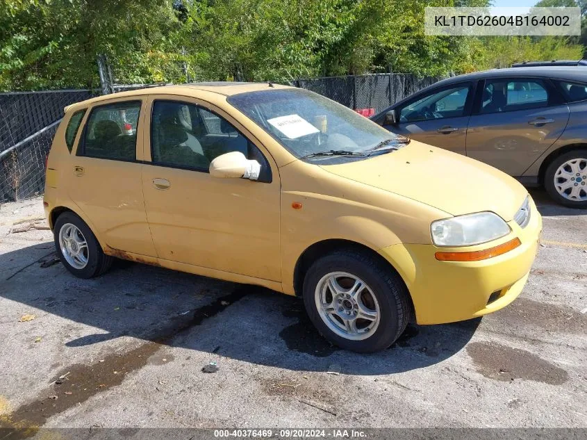 KL1TD62604B164002 2004 Chevrolet Aveo