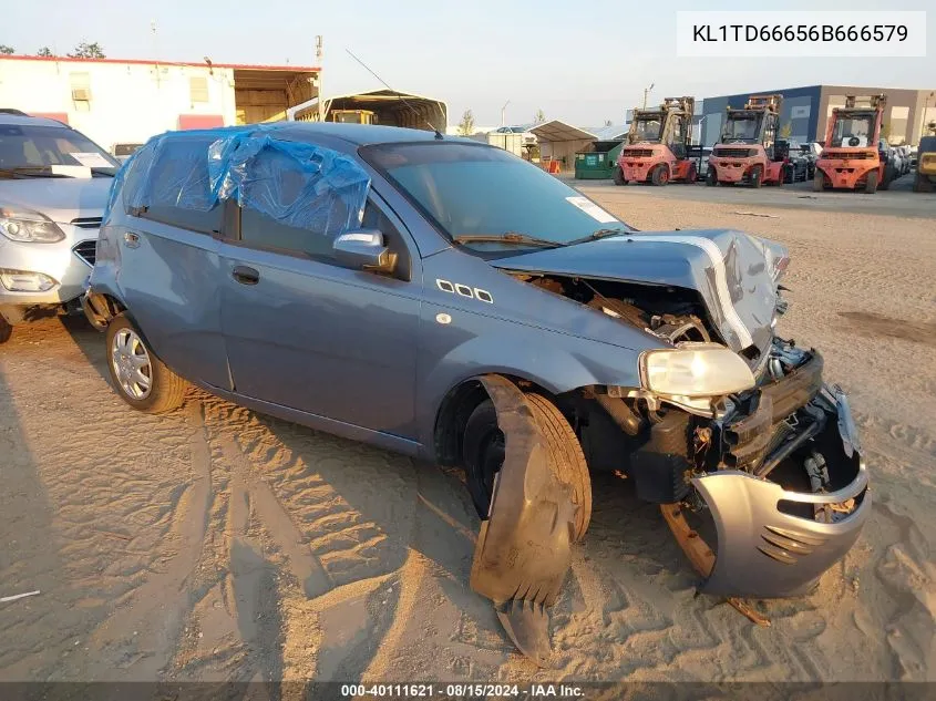 KL1TD66656B666579 2006 Chevrolet Aveo Ls